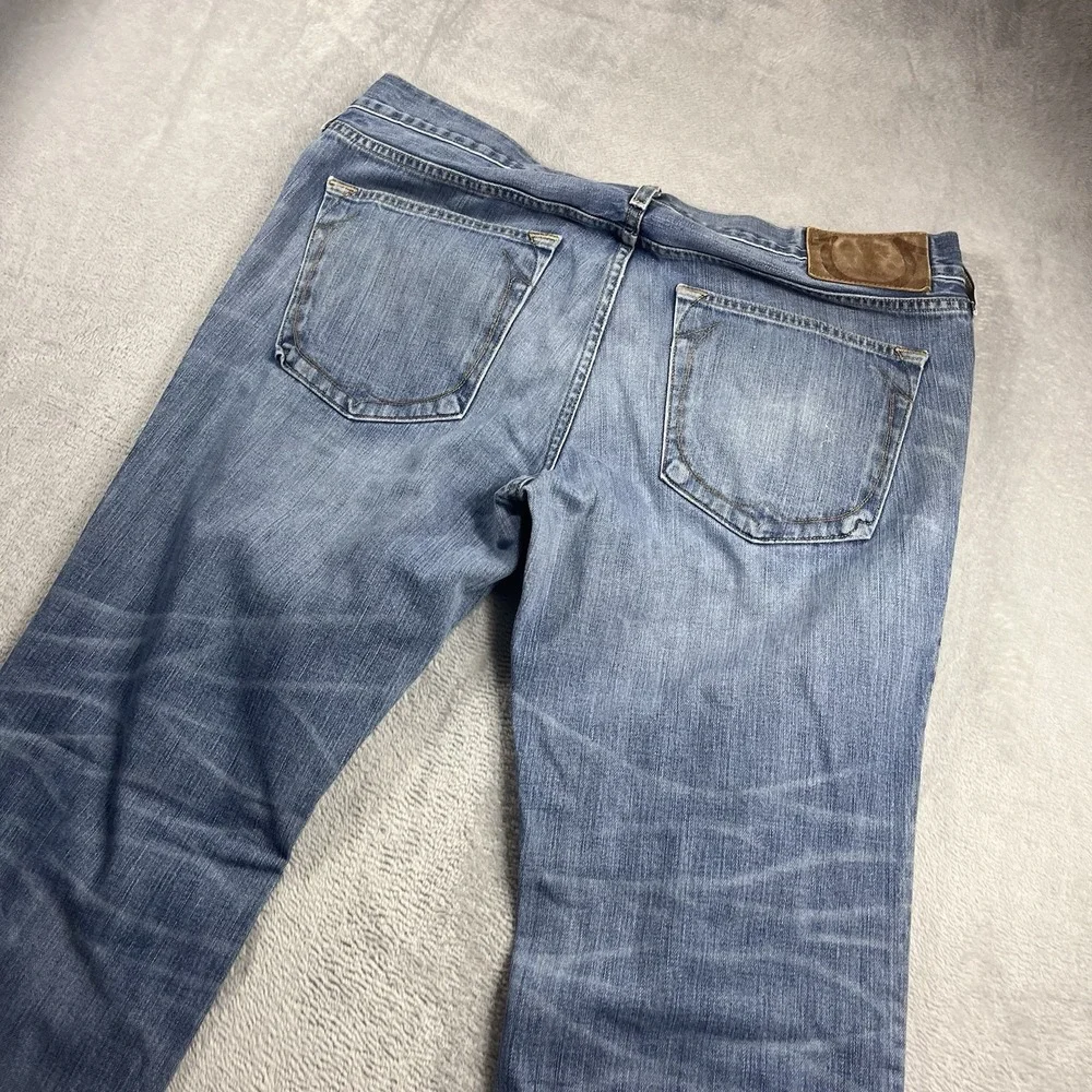True Religion Bootcut Flap Jeans Men's‎ Size 38 Baggy Relaxed Vintage Y2K 38x32
